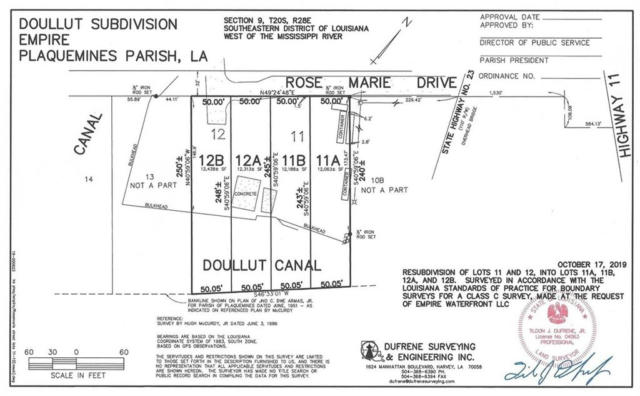 LOT 11A ON ROSE MARIE DRIVE, BURAS, LA 70041, photo 3 of 6